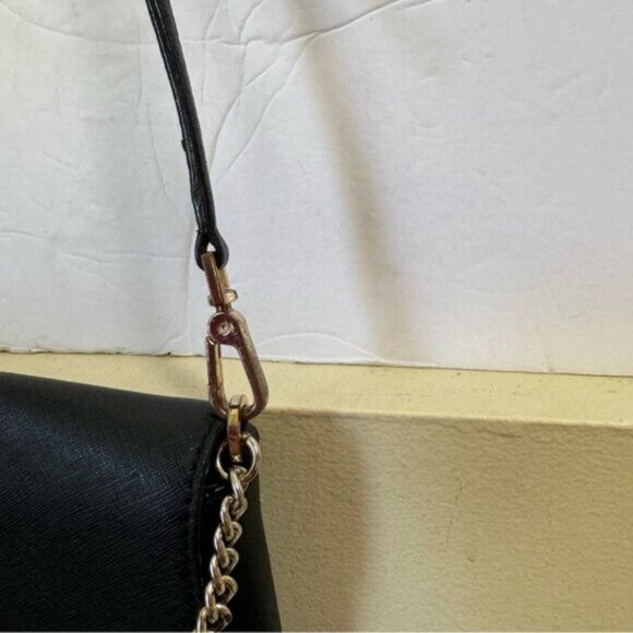 Kate Spade Greer Laurel Way Leather Crossbody Shoulder Convert Bag Chain Strap - Picture 13 of 16